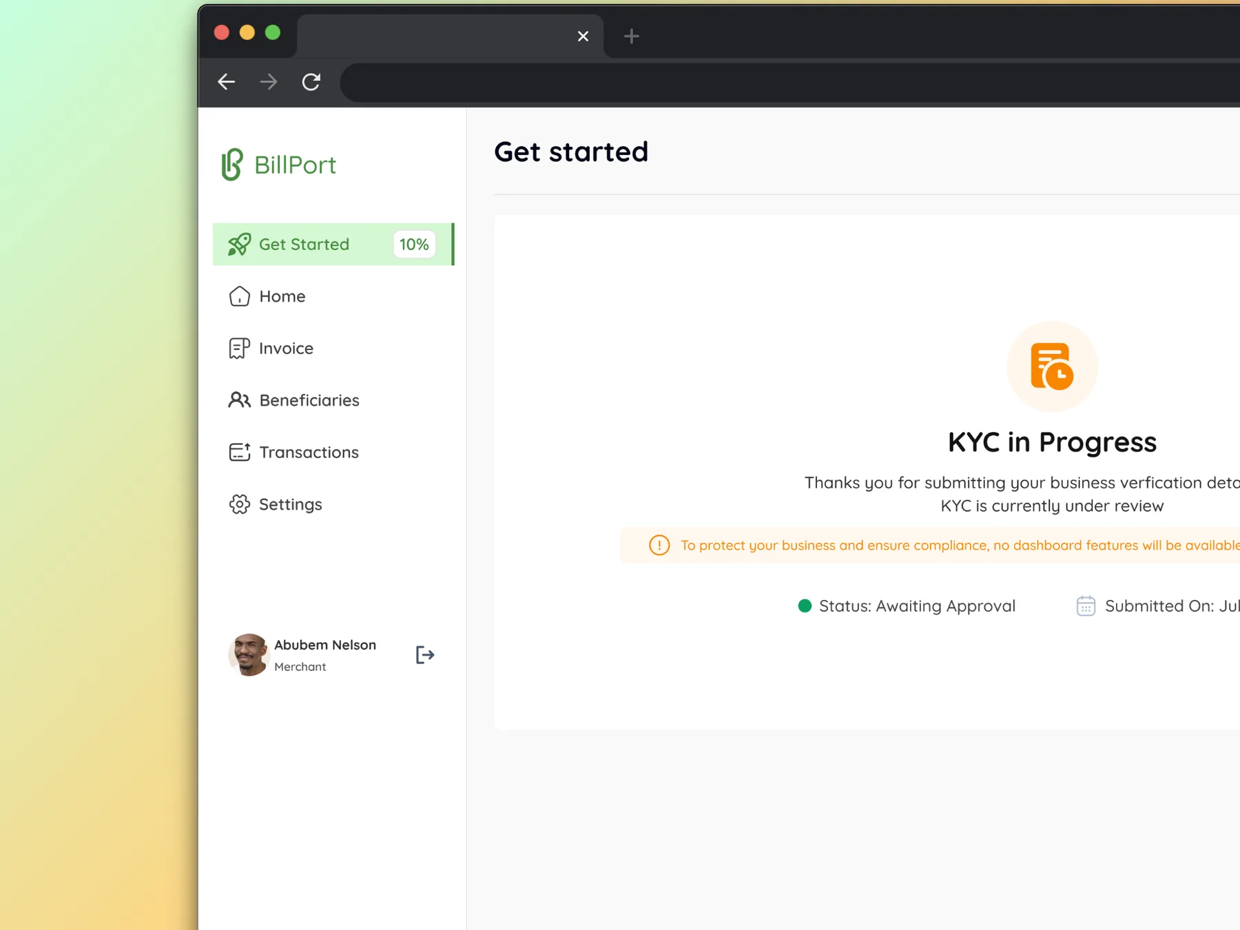 KYC verification