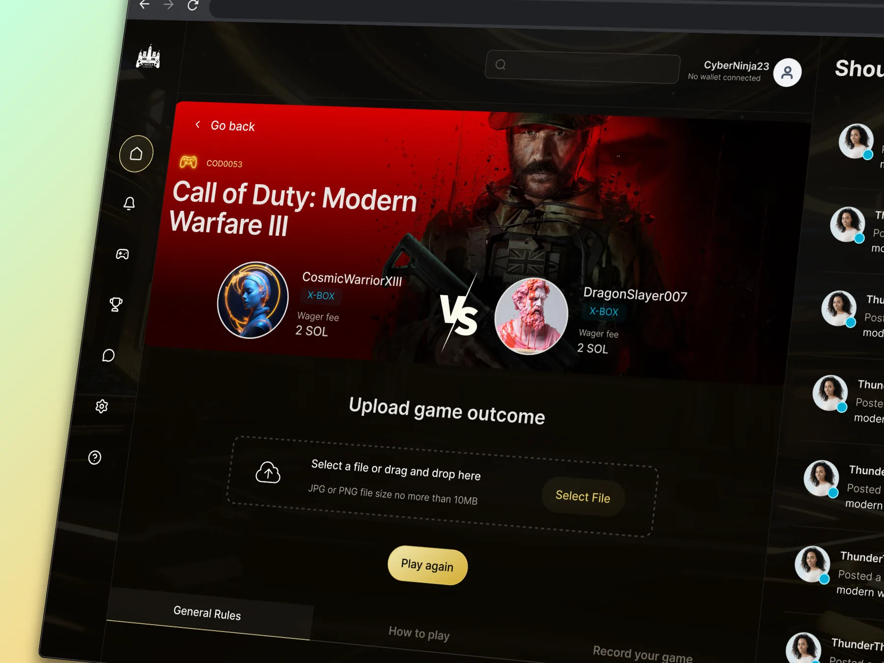 Upload game