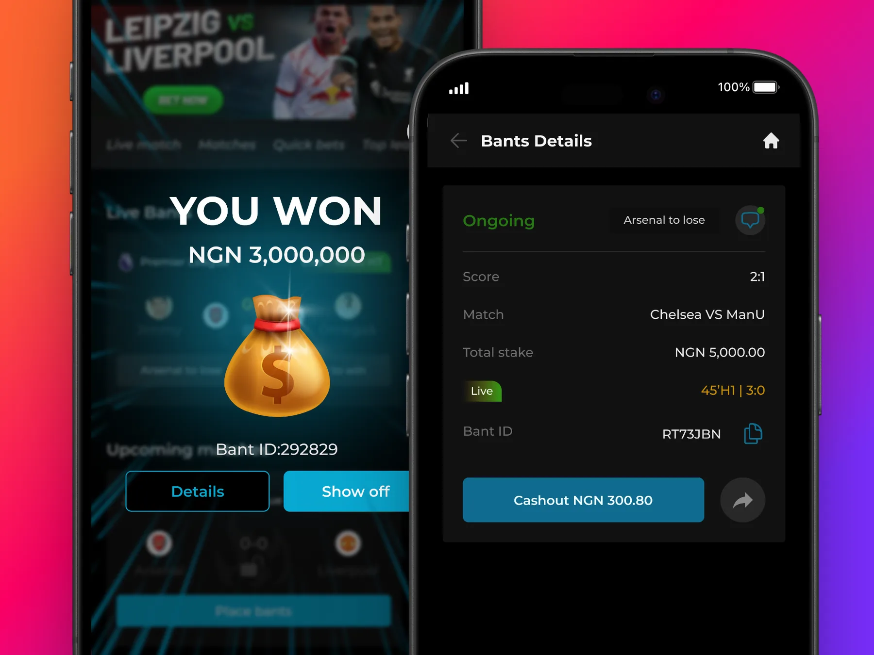 Win details